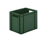 Recipiente apilable en euroformato, paredes y fondo cerrados L x A x H 400 x 300 x 320 mm