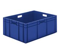 Recipiente apilable en euroformato, paredes y fondo cerrados L x A x H 800 x 600 x 320 mm