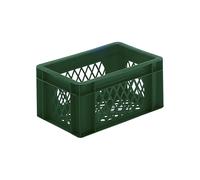 Recipiente apilable en euroformato, paredes y fondo perforados L x A x H 300 x 200 x 145 mm