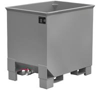 Recipiente colector de virutas CS para trenes de arrastre eurokraft pro, L x A x H 620 x 840 x 800 mm