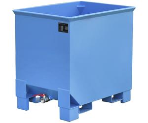 Recipiente colector de virutas CS para trenes de arrastre eurokraft pro, L x A x H 620 x 840 x 800 mm