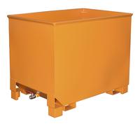 Recipiente colector de virutas CS para trenes de arrastre eurokraft pro, L x A x H 840 x 1240 x 975 mm