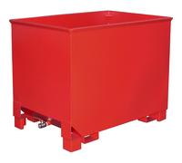 Recipiente colector de virutas CS para trenes de arrastre eurokraft pro, L x A x H 840 x 1240 x 975 mm
