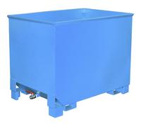 Recipiente colector de virutas CS para trenes de arrastre eurokraft pro, L x A x H 840 x 1240 x 975 mm