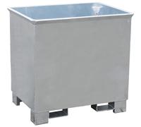 Recipiente colector para trenes de arrastre eurokraft pro, L x A x H 620 x 840 x 800 mm