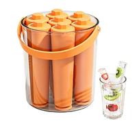 Recipiente congelador con tapa para helado | Vino frío | Moldes largos para heladeros, camareros, oficinas, caravanas, bares, vino, , cócteles
