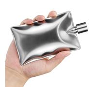 Recipiente cuadrado de acero inoxidable para cerveza, frascos de 6 onzas, botellas de vino, botellas de whisky pequeñas, botellas de vino cuadradas para mujeres y hombres