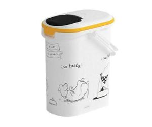 Recipiente Curver Dinner is Served 10 L para almacenamiento de alimento de mascotas