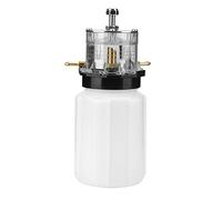 Recipiente de aceite para ordeñadora de plástico para vacas, ovejas y cabras, lata de aceite con bomba de vacío de gran capacidad, diseño a prueba de fugas, accesorio fácil de inst