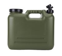 Recipiente de Agua con Grifo, Cantimploras de Camping, Depósito Portátil de Emergencia con Amplia Boca para Coche, Actividades al Aire Libre, Senderismo, Viajes, Picnic y Suministros para Huracanes