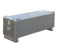 Recipiente de almacenamiento de tubos fluorescentes ALU eurokraft pro, capacidad 300 l