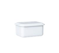 Recipiente de almacenamiento Riess Classic White con tapa - 0,8 l