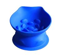 Recipiente de comida lenta apto para lavavajillas, para gatos y perros pequeños, antideslizante, para gatitos