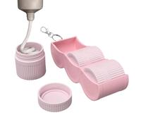 Recipiente de maquillaje portátil a prueba de fugas, rellenable y portátil, pequeño vacío para el hogar, dormitorio, vacaciones, trabajo, viajes, artículos de tocador,