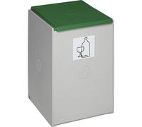 Recipiente de plástico para separar materiales VAR, recipiente individual de 60 l de capacidad
