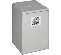 Recipiente de plástico para separar materiales VAR, recipiente individual de 60 l de capacidad