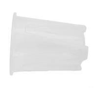 Recipiente de plástico transparente para orquídeas con orificios de drenaje funcionales, adecuado para el hogar, balcón y oficina (16 cm)