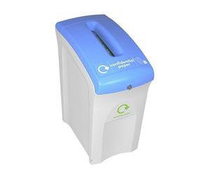 Recipiente de protección de datos, bajo llave capacidad 55 l, A x H x P 302 x 523 x 700 mm