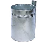 Recipiente de residuos para exteriores capacidad 35 l, H x Ø 430 x 330 mm