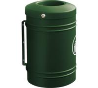 Recipiente de residuos para exteriores ESTEREL PROCITY, capacidad 40 l, para montaje en pared