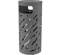 Recipiente de residuos para exteriores VENEDIG PROCITY, capacidad 80 l, con cubo interior