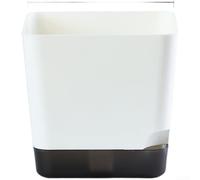 Recipiente de riego automático con silueta moderna y sistema de hidratación integrado para mantenimiento de plantas de interior (tamaño grande T105)
