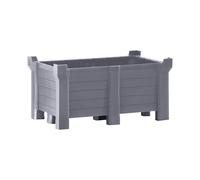 Recipiente de transporte y apilable de PE carga apilable 2500 kg
