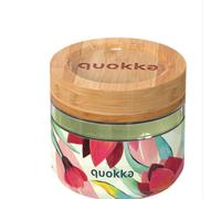 Recipiente de vidrio para alimentos con tapa de 500 ml (Deli Spring) - QUOKKA