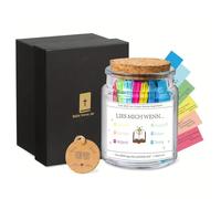 Recipiente devocional Versículos bíblicos en frasco de vidrio para oración Tarjetas de de las Escrituras incluidas Decoración cristiana del hogar Regalo Mensaje de las Escrituras Tarro de
