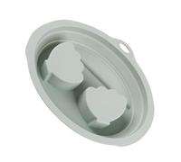 Recipiente ergonómico de silicona para el cuidado de las manos para el mantenimiento de cutículas, remojo de uñas, removedor de esmalte de uñas