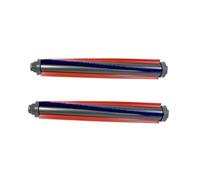 Recipiente for polvo con cepillo rodante, filtro ciclónico y filtro MIF, compatible con aspiradora antiácaros Jimmy JV35.(2 Rollers)