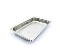 Recipiente GN perforado de acero inoxidable 1/1GN | 65 mm | 530 x 325 mm