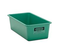 Recipiente grande de PFV, capacidad 200 l, L x A x H 1218 x 620 x 358 mm, verde.