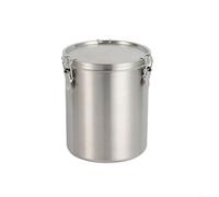 Recipiente hermético de la comida de la cocina, contenedor de acero inoxidable de 2500ml para conservar la frescura del café (1000ml/)