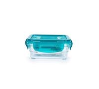 Recipiente hermético Ibili Perfect Tritan 0.2L compacto tapa turquesa
