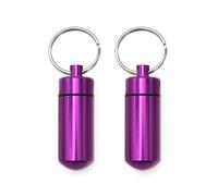 Recipiente hermético para pastillas de sellado de medicamentos, frasco pequeño de aleaciones de aluminio, lata de medicamentos, depósito de almacenamiento de píldoras, recipiente pequeño para