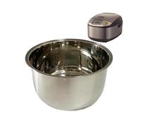 Recipiente interior de acero inoxidable 304 for olla arrocera, compatible con la Zojirushi. Repuesto for multiuso NS-TSC18 / NL-AAC18 (10 tazas)