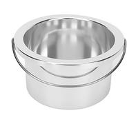 Recipiente Interior para Calentador de Cera Lata de Repuesto para Calentador de Cera de 100 Mm Accesorio para Tazón de Depilación con Cera Recipiente para Depilación Accesorio para Máquina Depiladora