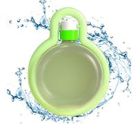 Recipiente para agua potable para perros, taza de hidratación portátil y de viaje con cuenco conectado, botella antifugas para mascotas, estuche de viaje