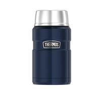 Recipiente para Alimentos de Acero Inoxidable de Thermos, Acero Inoxidable, Azul, 9,3 x 9,3 x 18,5 cm