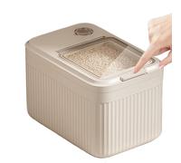 Recipiente para alimentos para perros - 23 x 16 x 18,5 cm, recipiente sellado para alimentos para perros | Dispensador hermético para soja, harina, conejo, granero y garaje