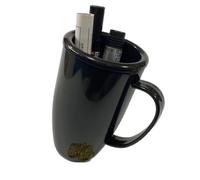Recipiente para bebidas a prueba de fugas con redireccionamiento de espacio secreto taza de agua segura taza de café con compartimento escondido Botella de agua discreta para almacenamiento de objetos