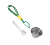 Recipiente Para Carnada De De - Acero Inoxidable 50ml | Pil Kutusu ile Su Geçirmez Özellikli Şerit Işıklar | Para Kayak, Lago, Río, Estanque, Principiantes, Profesionales, Aficionados Y Entusiastas