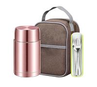 Recipiente para comida caliente de 1,2 L, cuencos aislados al vacío con | Lonchera térmica para picnic, deportes, mar, playa, camping, senderismo, escalada, viajes, oficinas