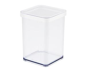 Recipiente para conservación de alimentos Rotho Blanco Transparente 1 L