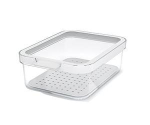 Recipiente para conservación de alimentos Rotho Rondo Cauma Blanco Transparente 1,2 L