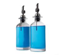 Recipiente para cristal Enjuague Bucal 300ml Recargable Recipiente | para cristal transparente para premium, elegante , 300ml capacidad para ideal, para fácil llenado y uso diario