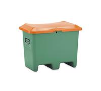 Recipiente para graneles de PFV CEMO, capacidad 200 l, sin abertura de extracción, con acceso inferior