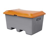 Recipiente para graneles de PFV CEMO, capacidad 400 l, sin abertura de extracción, con acceso inferior