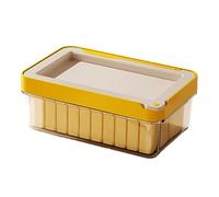 Recipiente para rebanar mantequilla - Recipiente hermético de 15,5x10x5,5 cm, caja de almacenamiento de queso, organizador de alimentos duradero | Soporte para conservar la frescura para cocina,